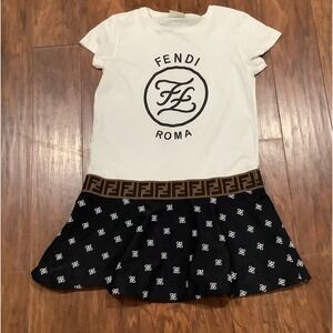FENDI dress girls Size 10A